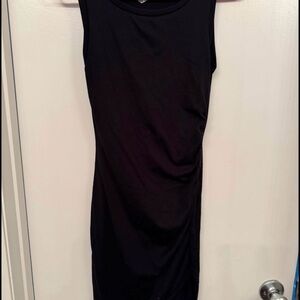 Leith Black Midi Dress